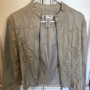 Soft leather jacket